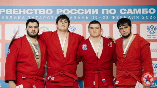 Спортсмен из КЧР Астемир Чагов стал бронзовым призером первенства России по самбо 