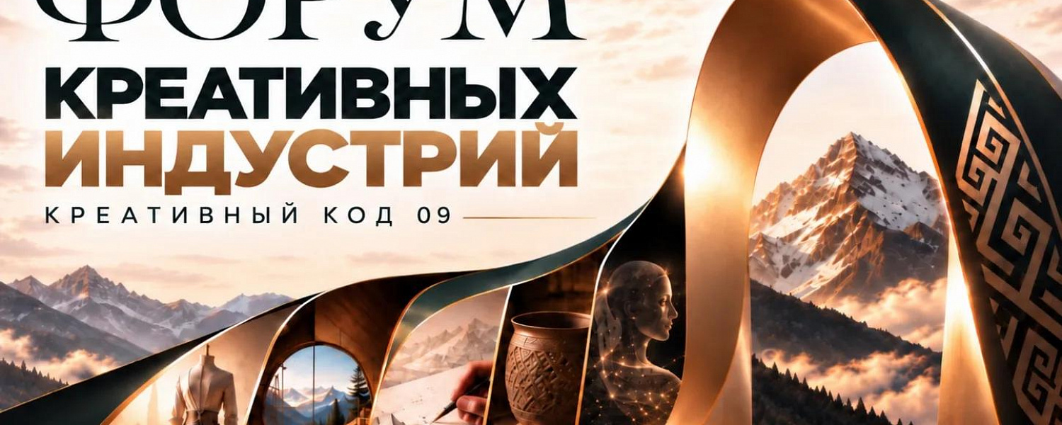В Черкесске пройдёт Форум креативных индустрий «Креативный код 09»